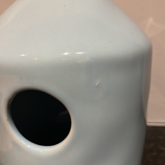 Rae Dunn - SNOW DAY - round birdhouse - Picture 2 of 5